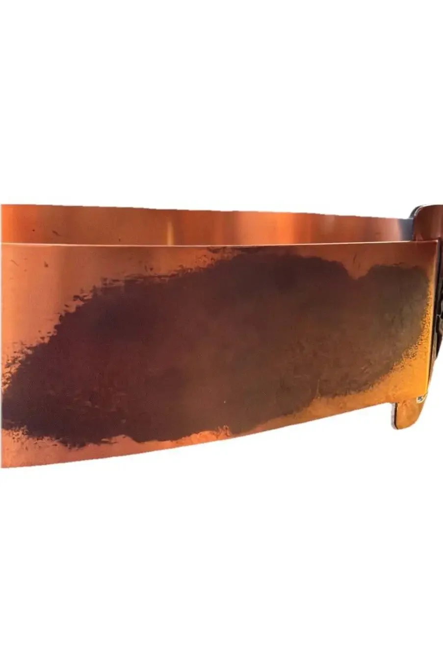 VINTAGE! 1950’s Solid Copper Leaf Adorned Belt 25”boho Whimsigoth Cinch Belt